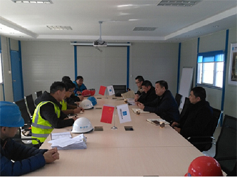 公司各在建項(xiàng)目節(jié)后復(fù)工前隱患排查工作有序開(kāi)展