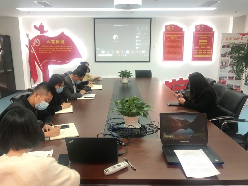 公司第二黨支部開展廉潔從業(yè)建設(shè)專題黨日活動