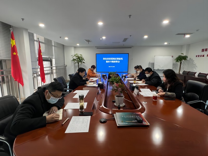 皖投置業(yè)公司召開深化省委巡視反饋意見整改專題部署會